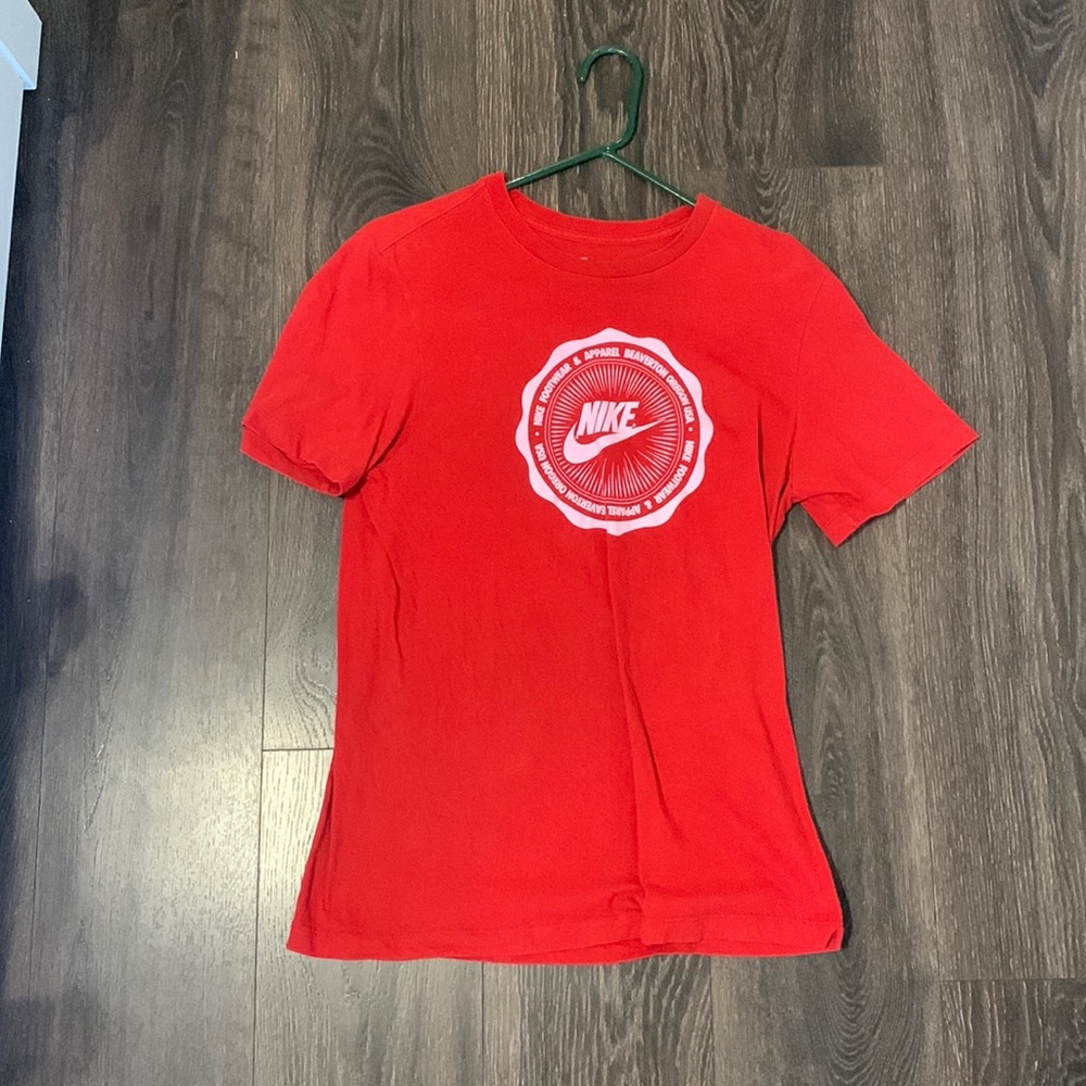 Nike red shirt